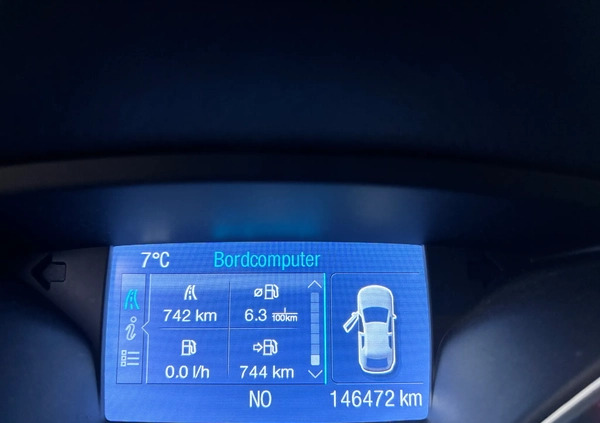 Ford Kuga cena 32900 przebieg: 146000, rok produkcji 2014 z Garwolin małe 121